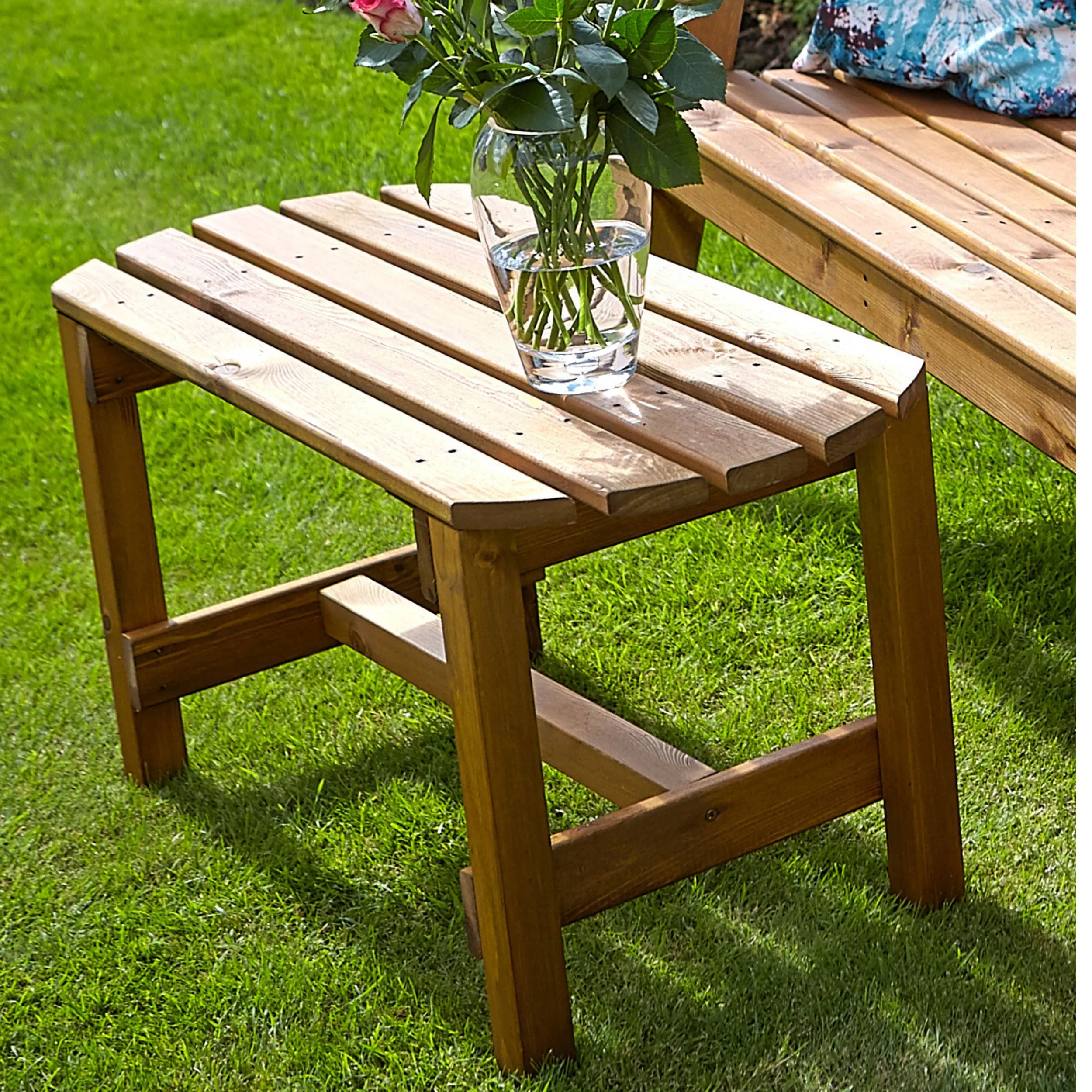 Tom Chambers Hand Made Chunky Rustic Wooden Traditional Coffee Table