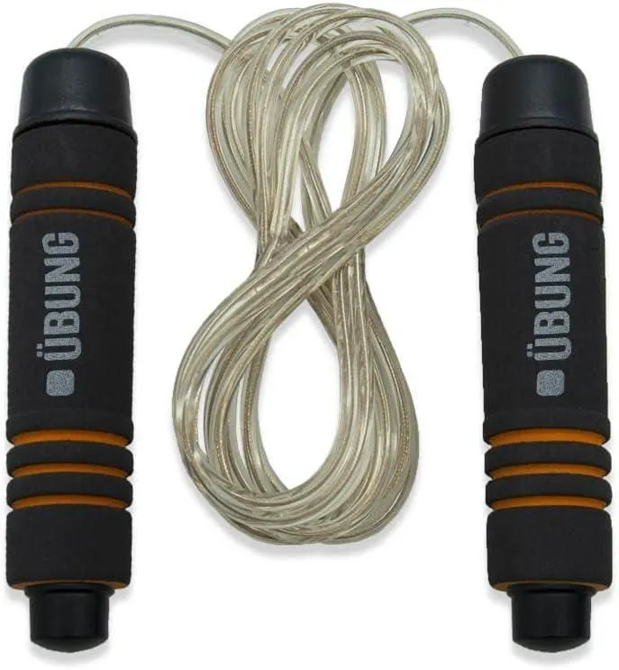 UBUNG Weighted Skipping Rope Tangle Free Fitness Jump Rope 3m