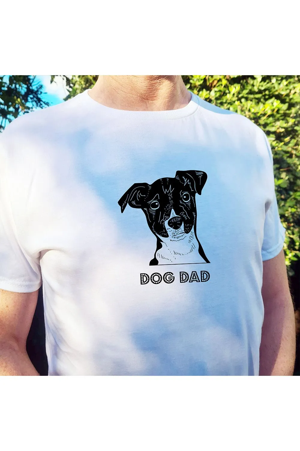 Jack Russell Dog Dad T Shirt