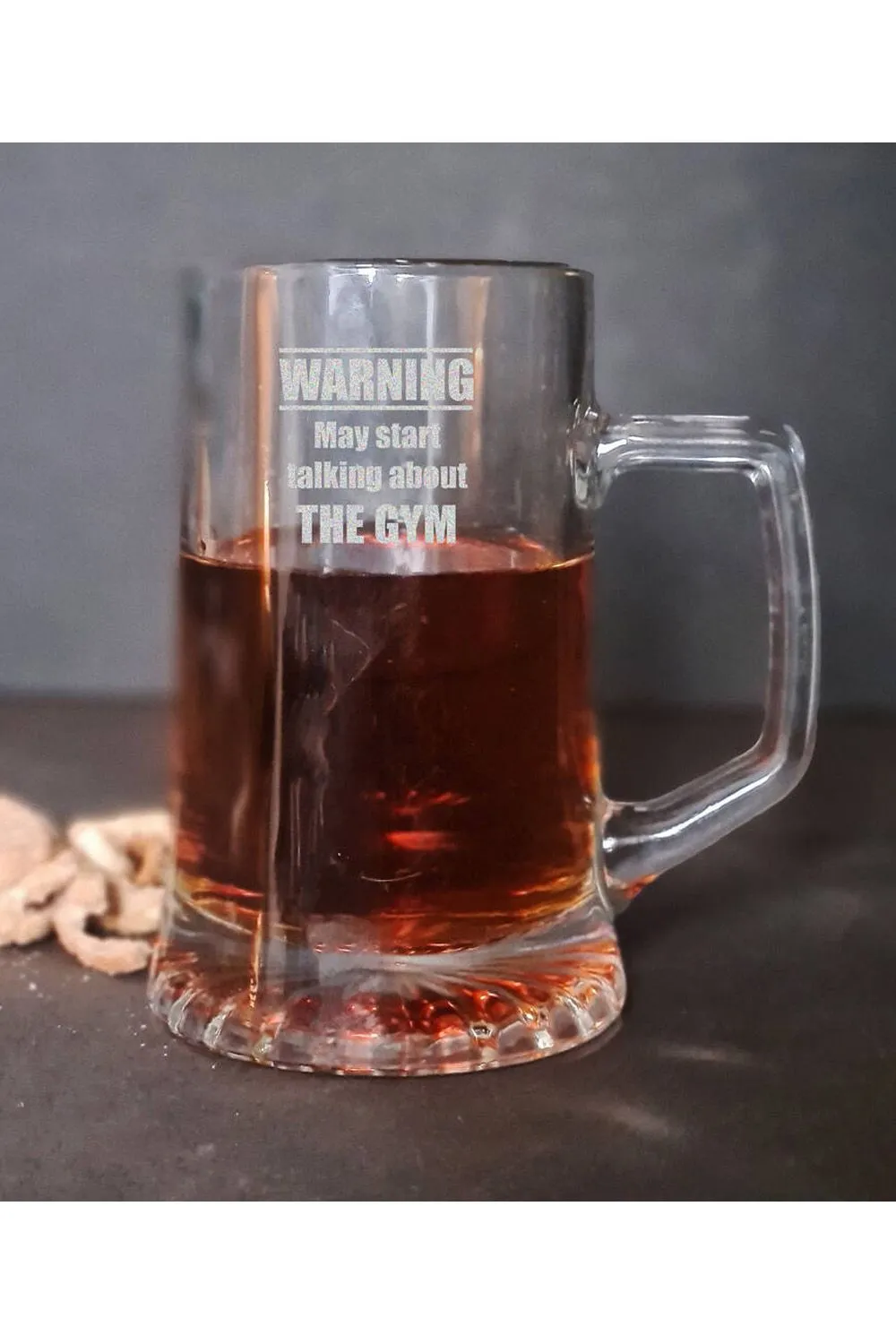 Engraved Tankard Gift for Gym Goers and Body Builders