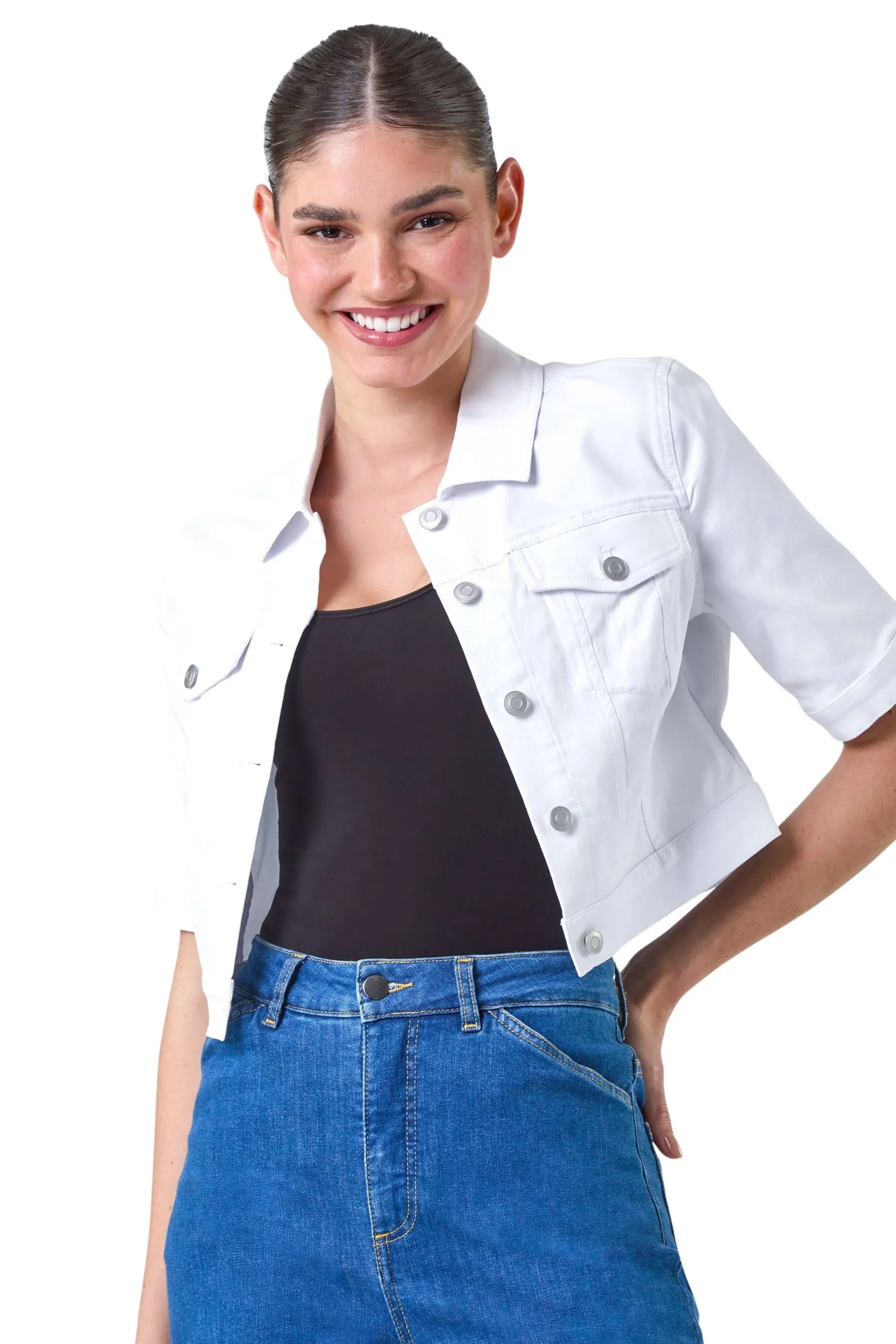 Short Sleeve Stretch Jacket