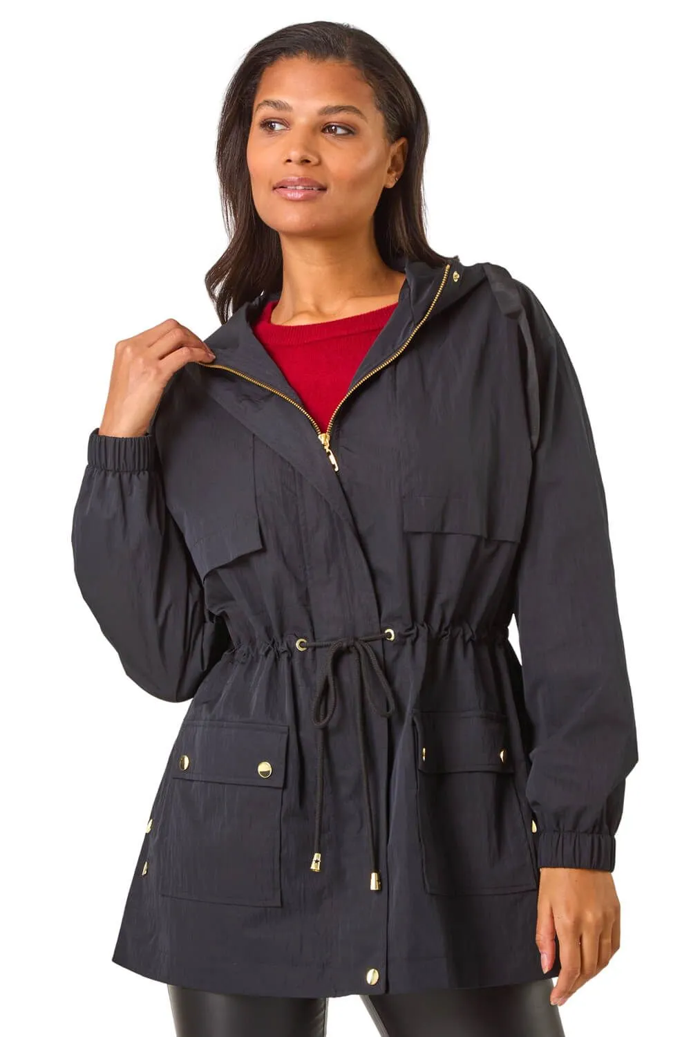 Shower Resistant Rain Jacket