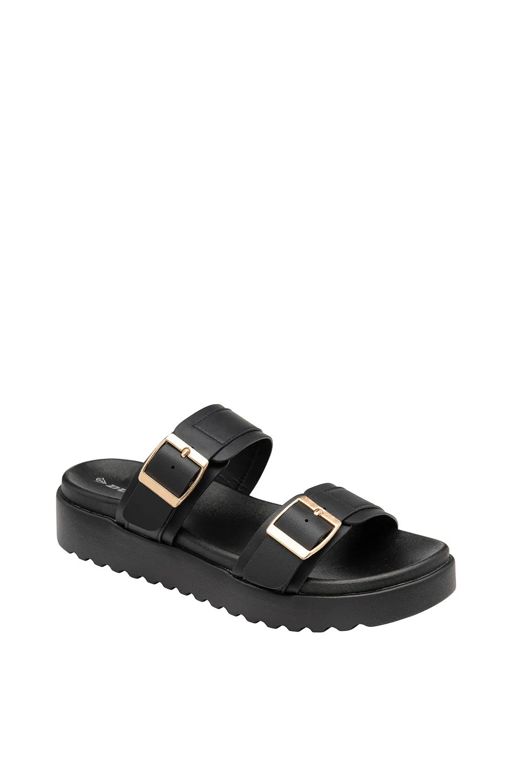 'Havanna' Flatform Mule Sandals