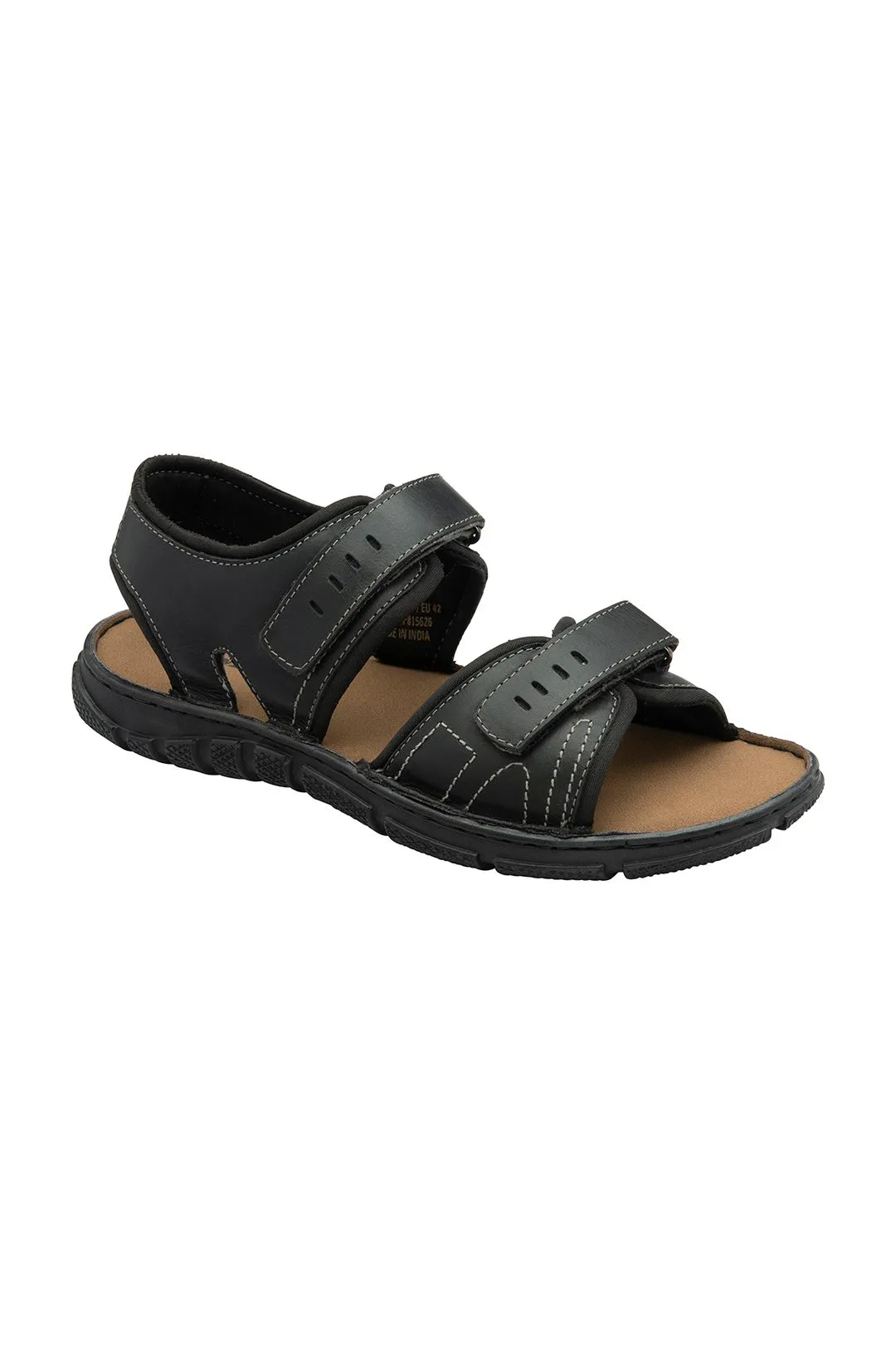 'Fergus' Leather Two-Strap Sandals