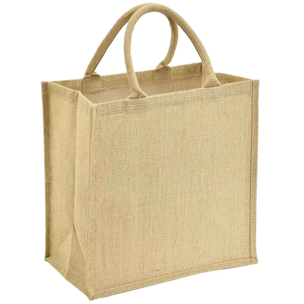 Laminate Jute Tote Bag