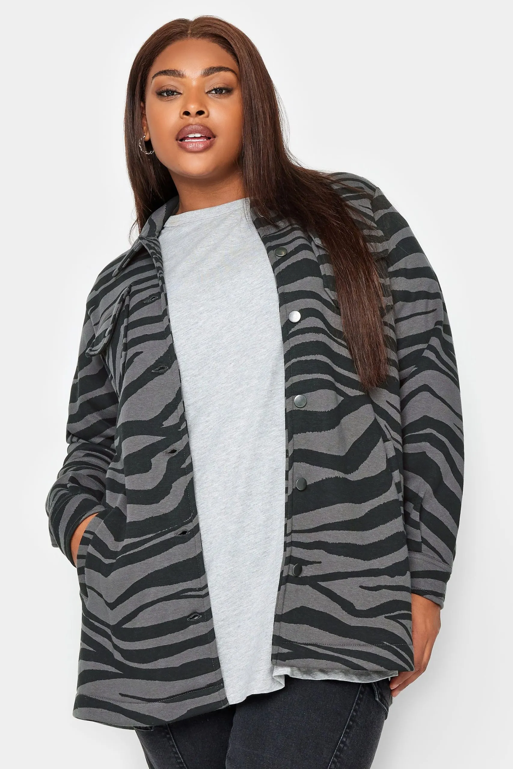 Zebra Print Shacket