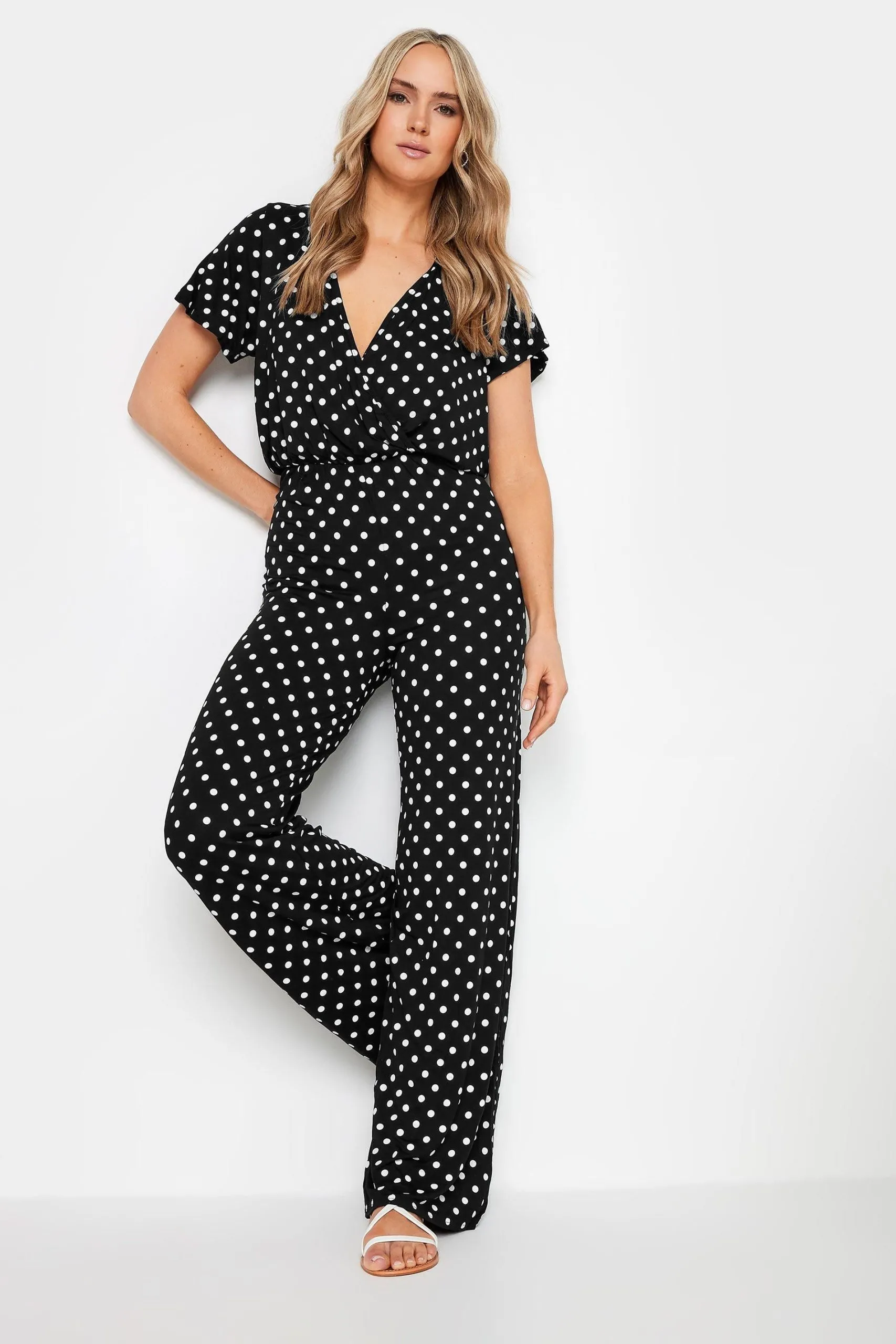 Tall Wrap Front Jumpsuit