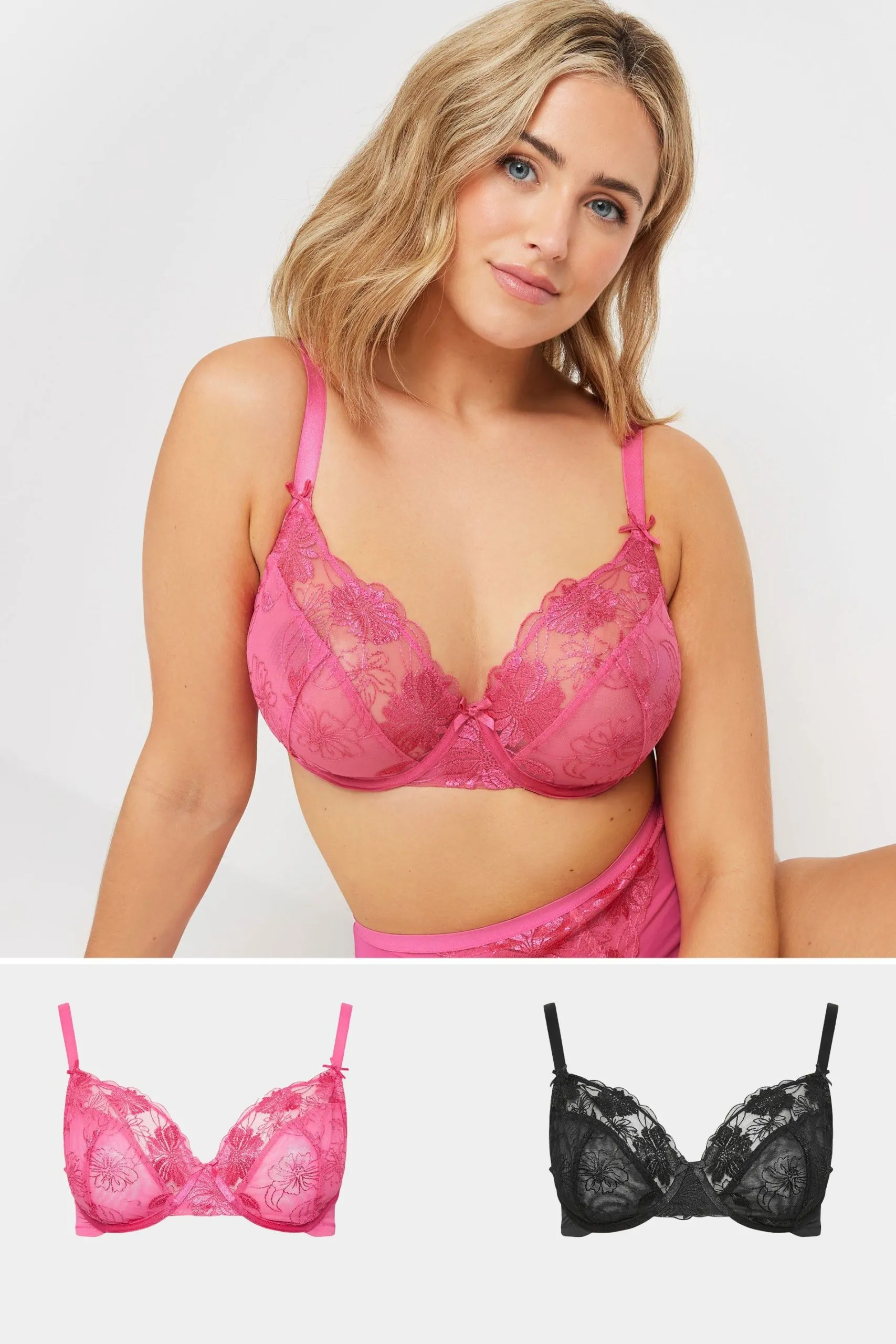 2 Pack Non-Padded Bras
