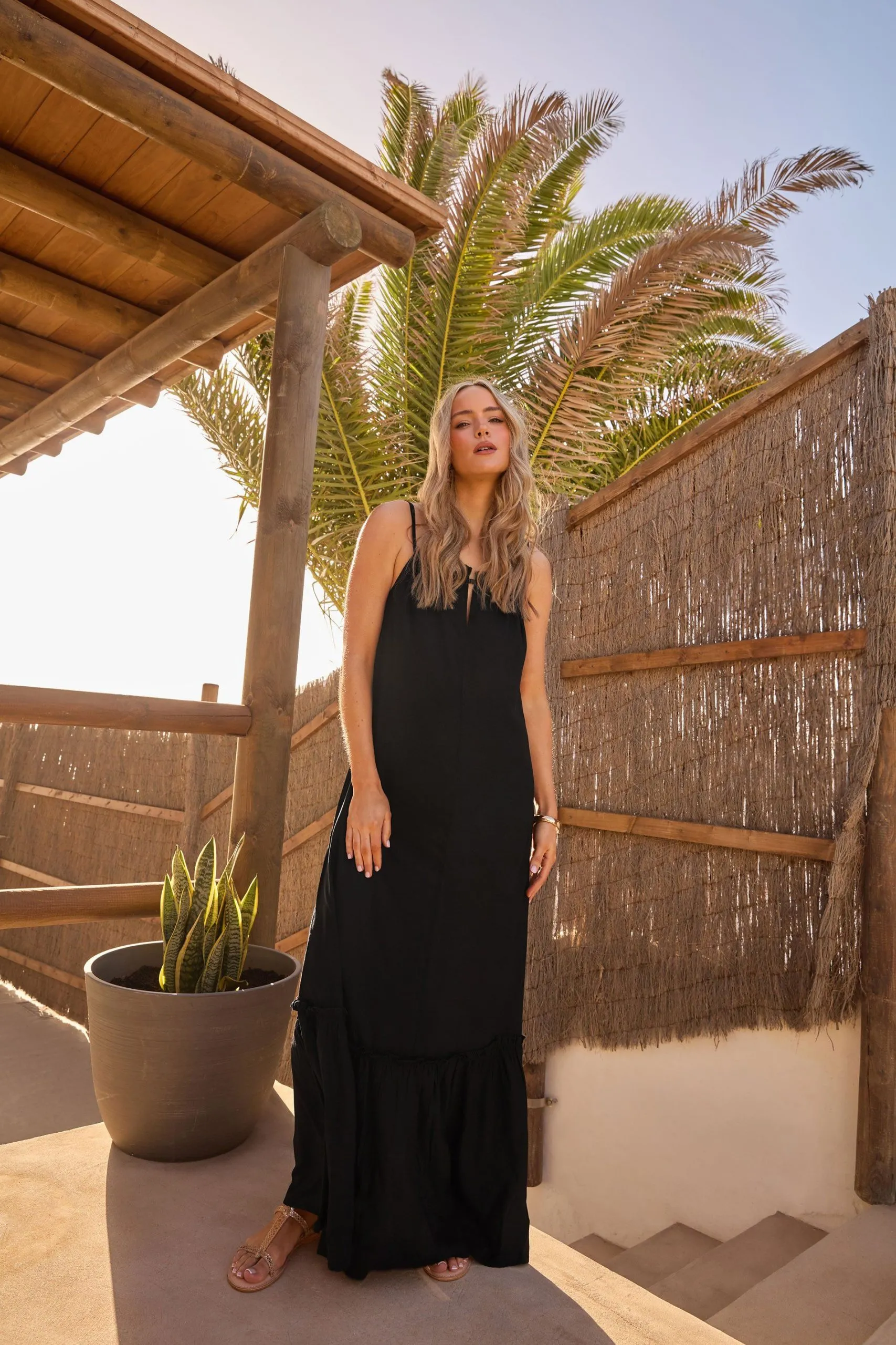 Tall Halter Neck Maxi Dress