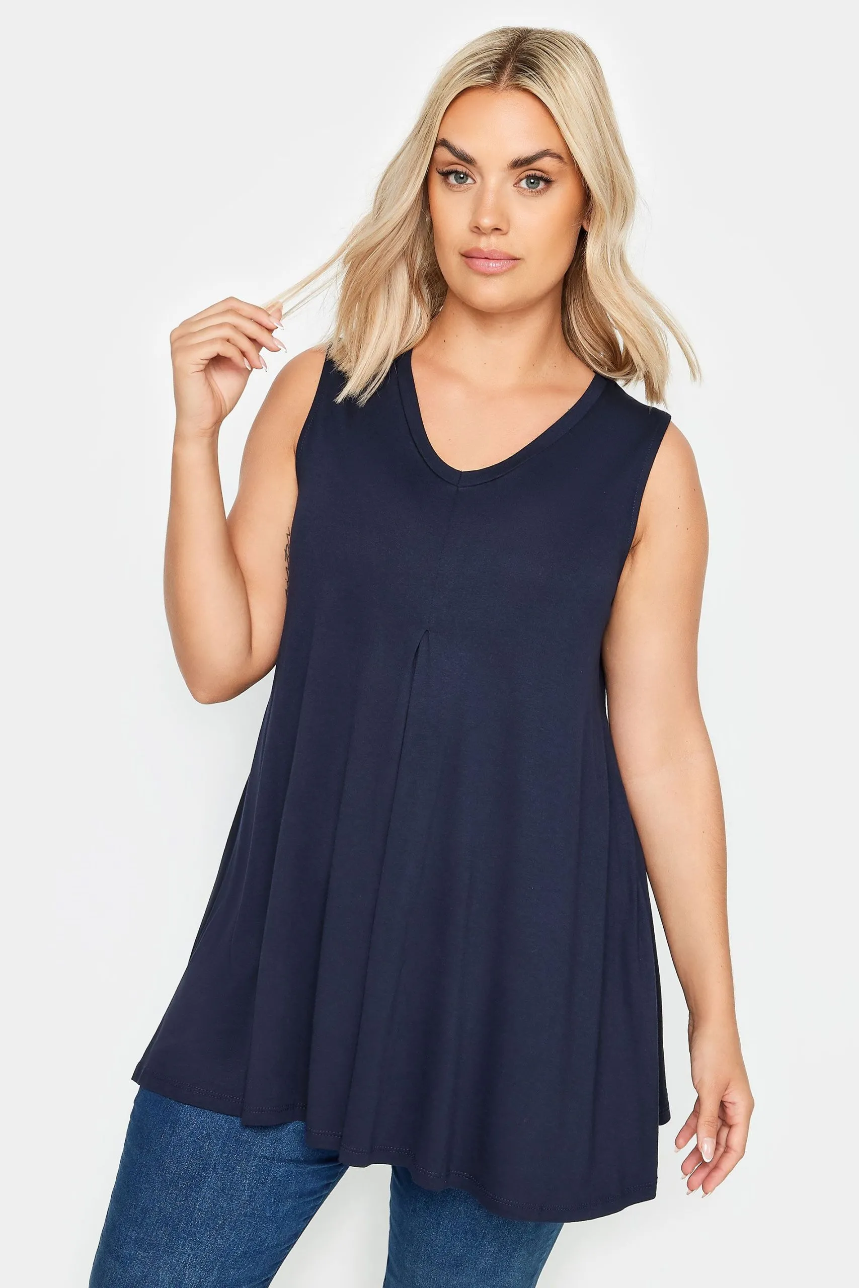 V-Neck Swing Vest Top