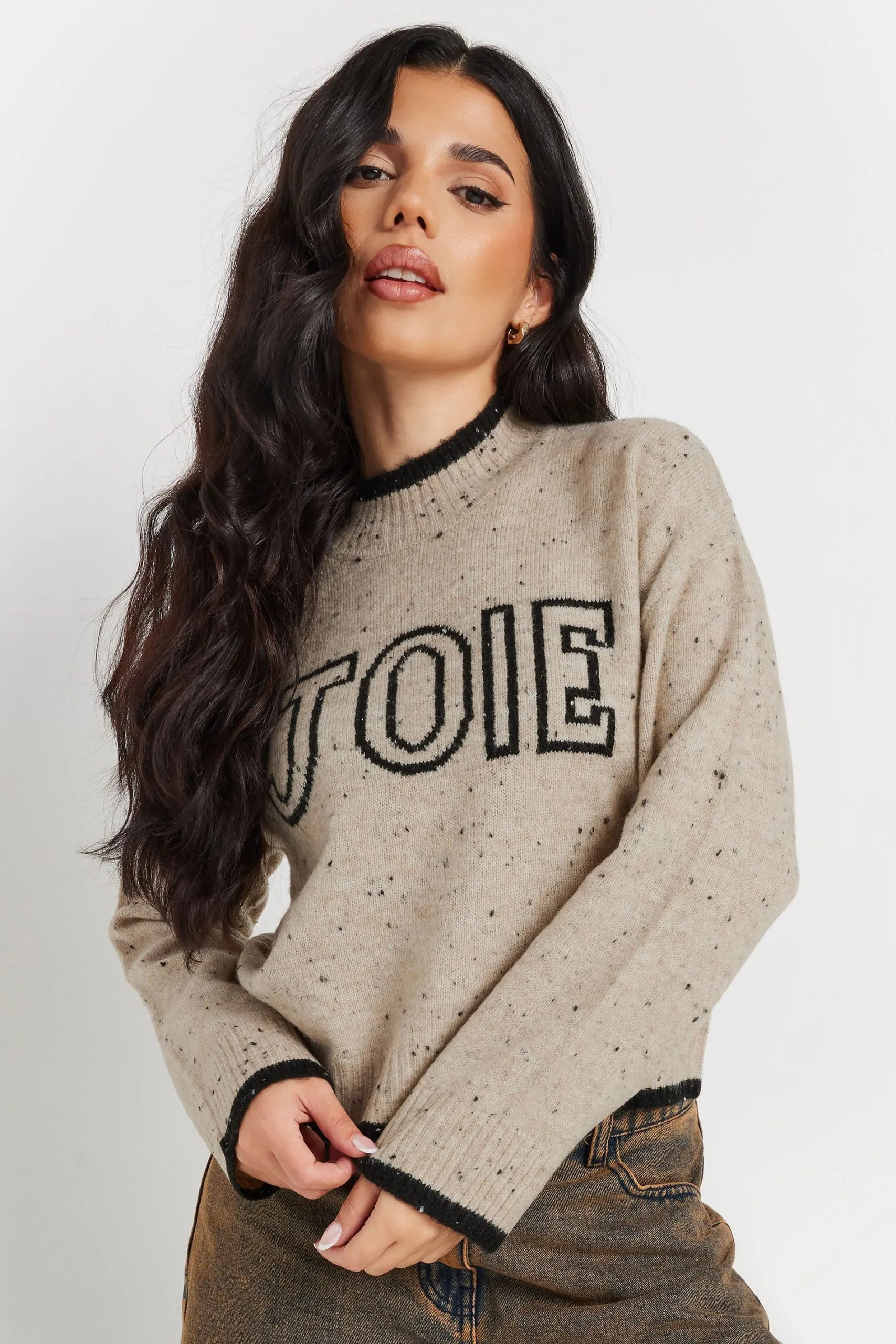 Petite Speckled Jumper