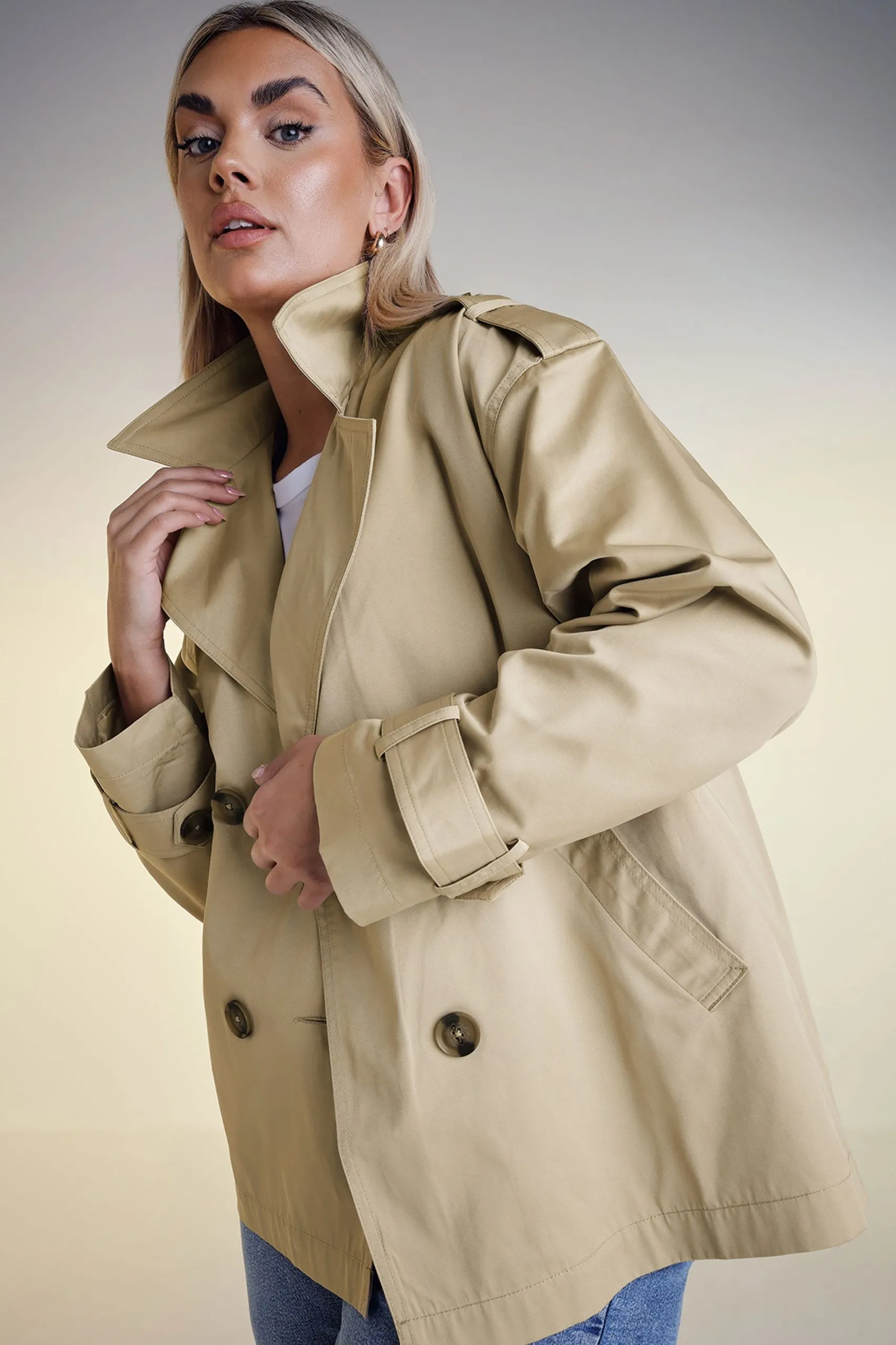 Short Trench Coat