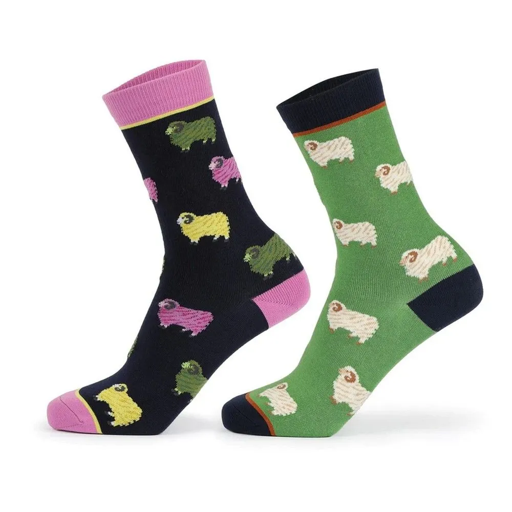 Sheep Bamboo Socks Pack of 2