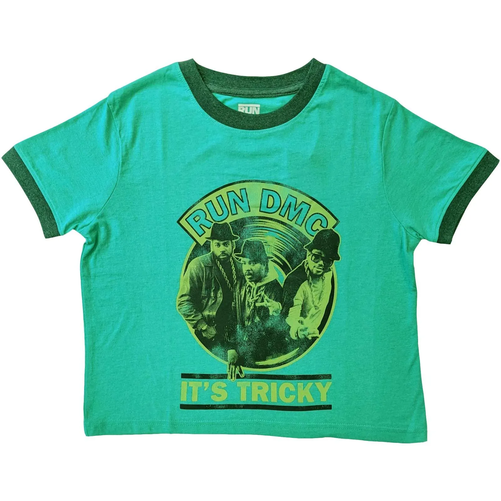 It´s Tricky Record Vintage Crop Top