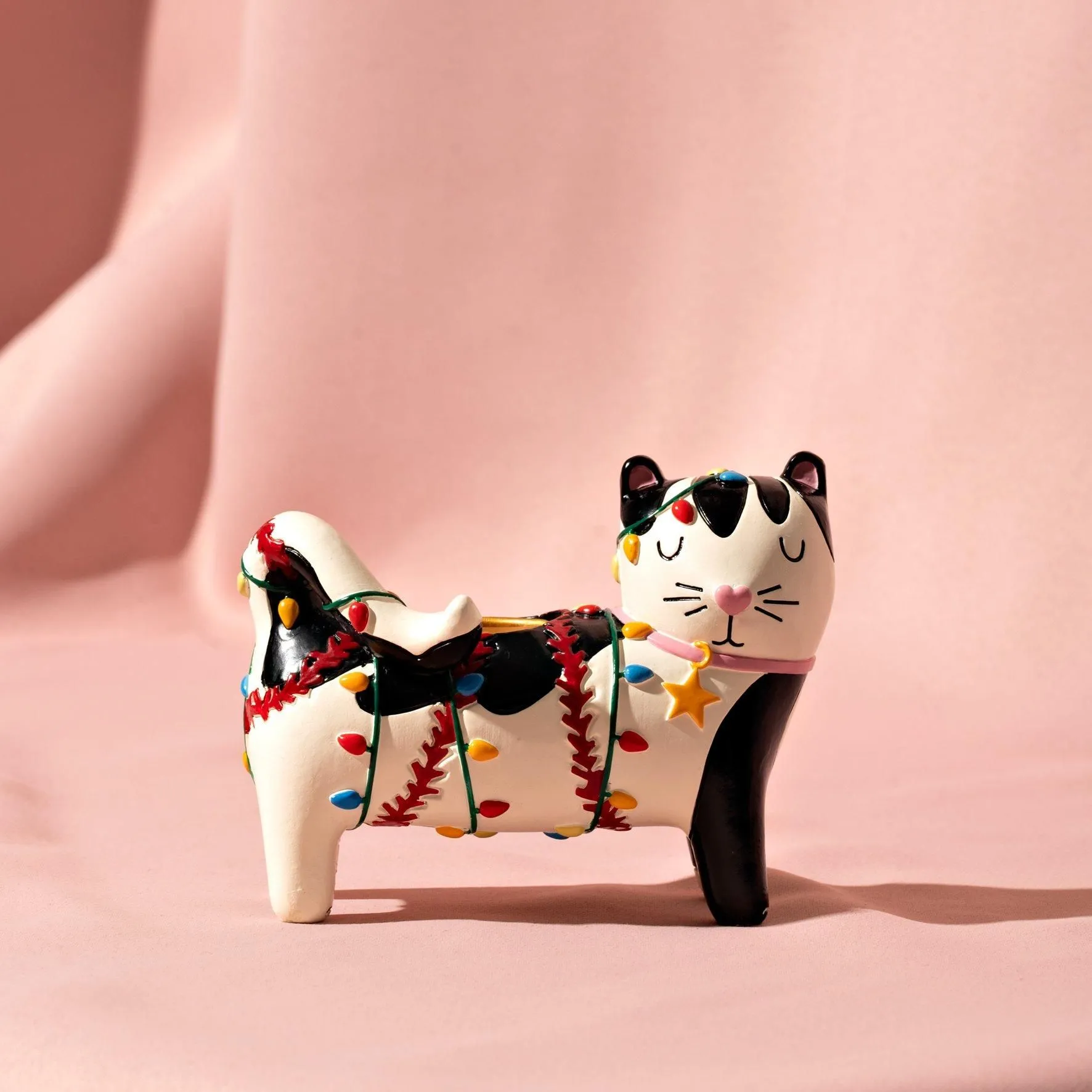 Cat Shaped Candle Holder