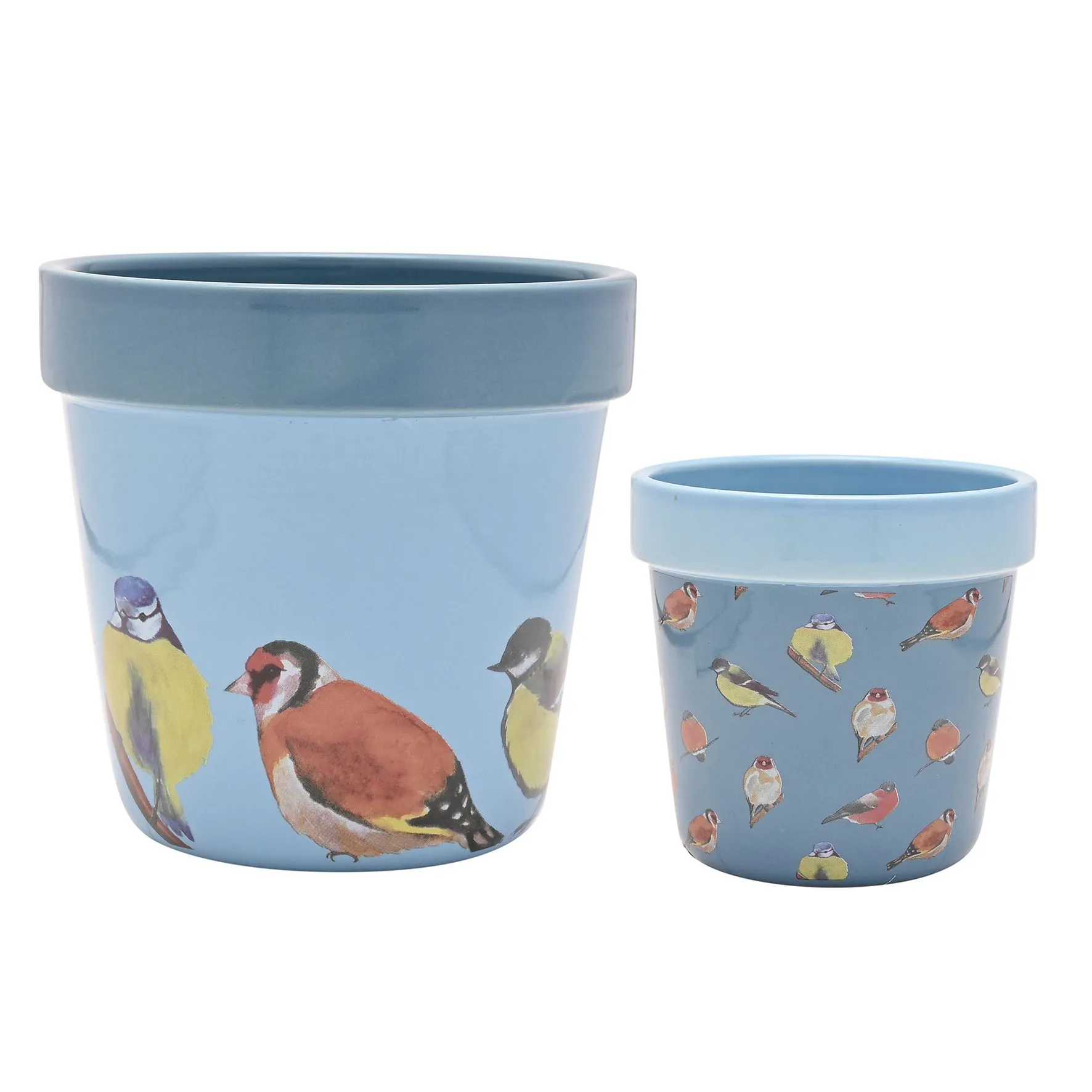 The Collection Set of 2 Planters - Birds