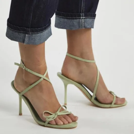 Bow High-Heels Sandals