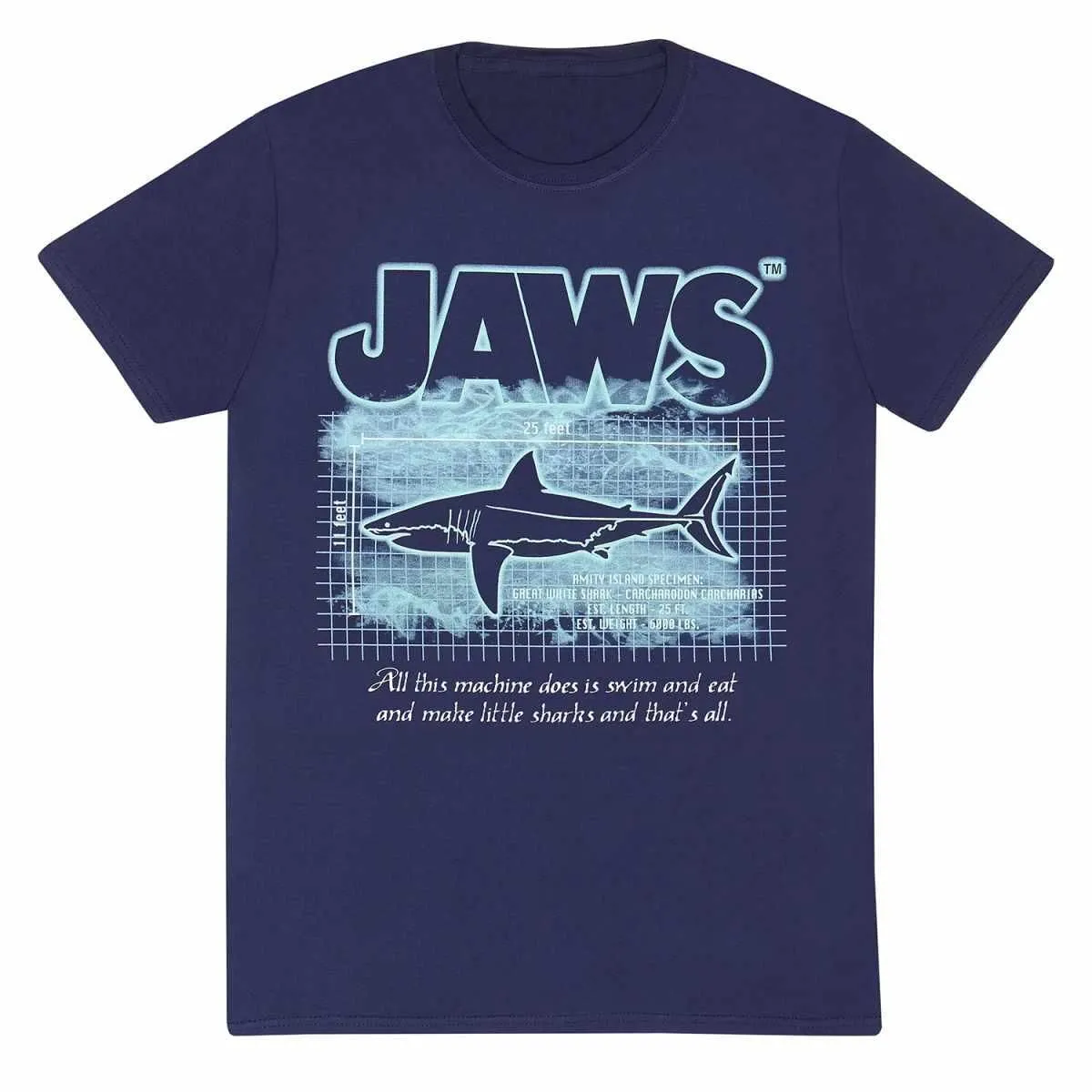 Great White Info T-Shirt