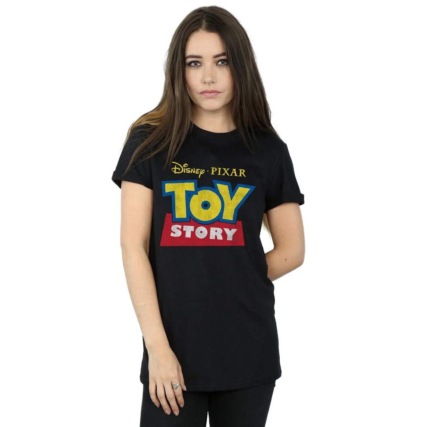 Logo Cotton Boyfriend T-Shirt
