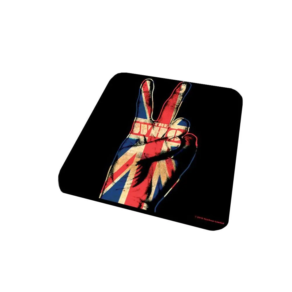 Cork Peace Fingers Coaster