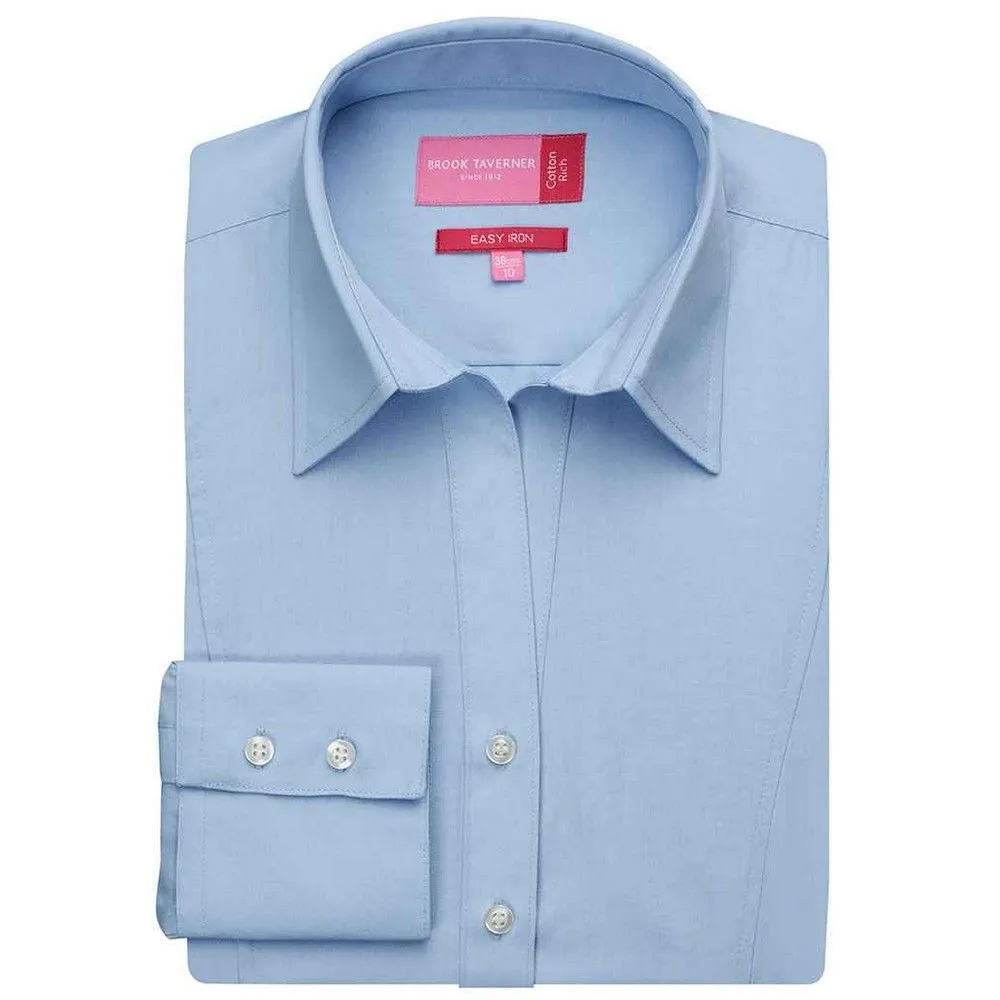 Palena Poplin Long-Sleeved Formal Shirt