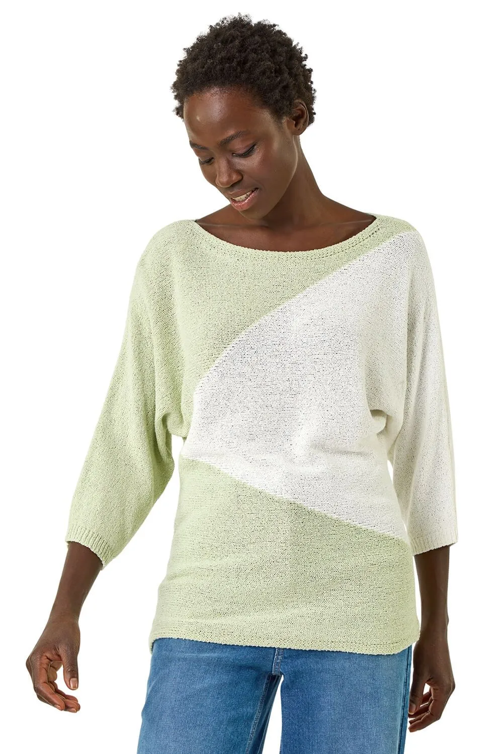 3 Colour Block Jumper