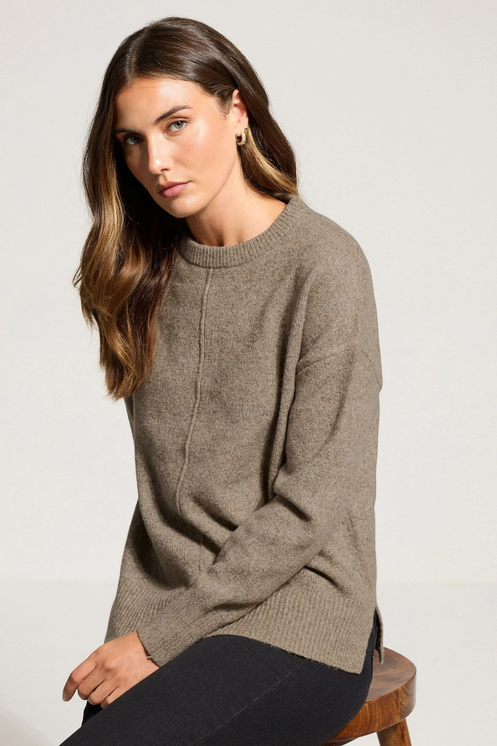 Tall Seam Front Jumper