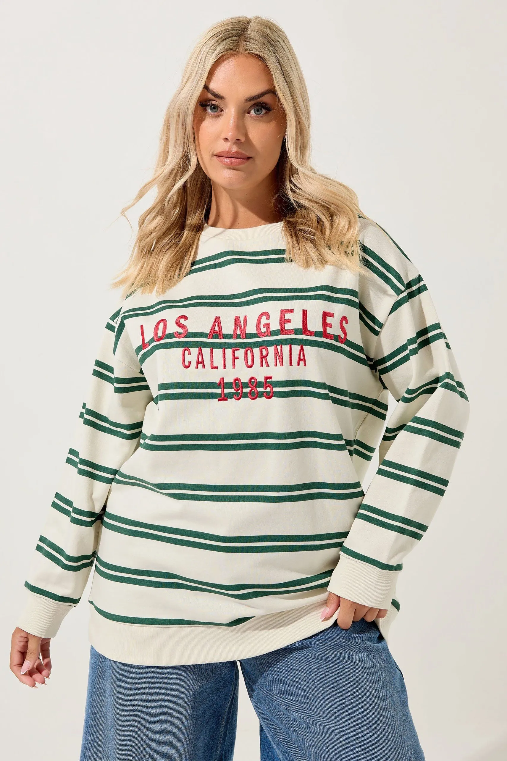 Stripe 'Los Angeles' Sweatshirt