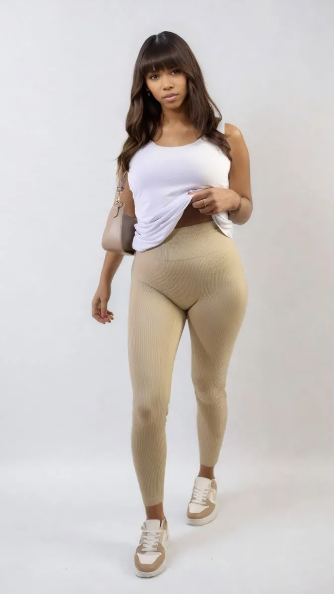 Braylee High Waisted Wide Band Leggings