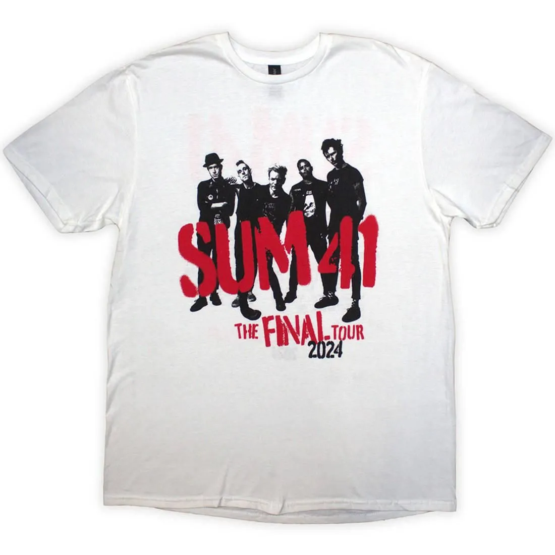 Tour ´24 Spray Paint Back Print T-Shirt