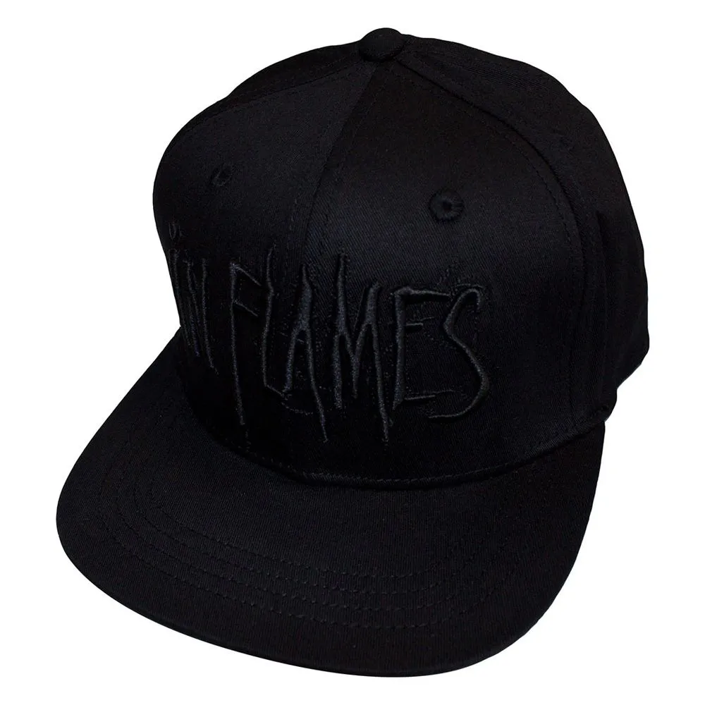 Back Print Logo Snapback Cap