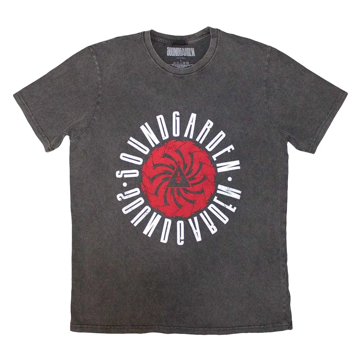 Circle Logo Stone Wash T-Shirt