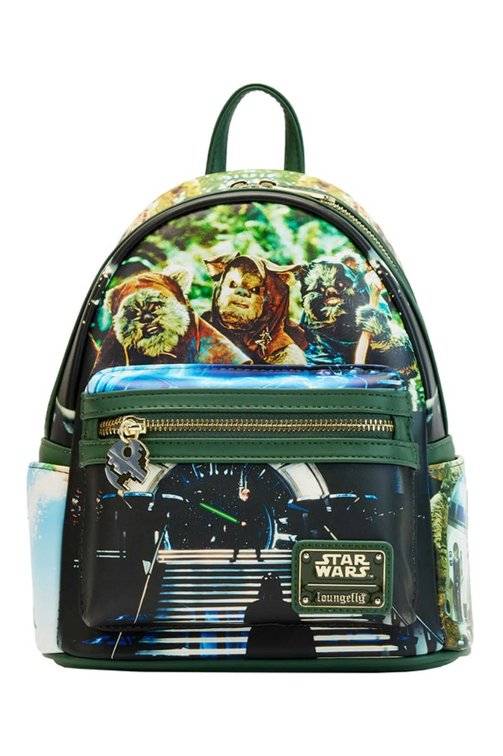 Star Wars Mini Backpack Return Of The Jedi new Official Green