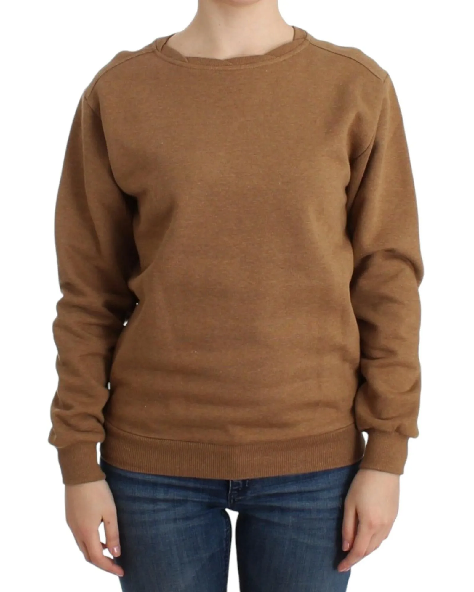 Brown Pullover Sweater Women