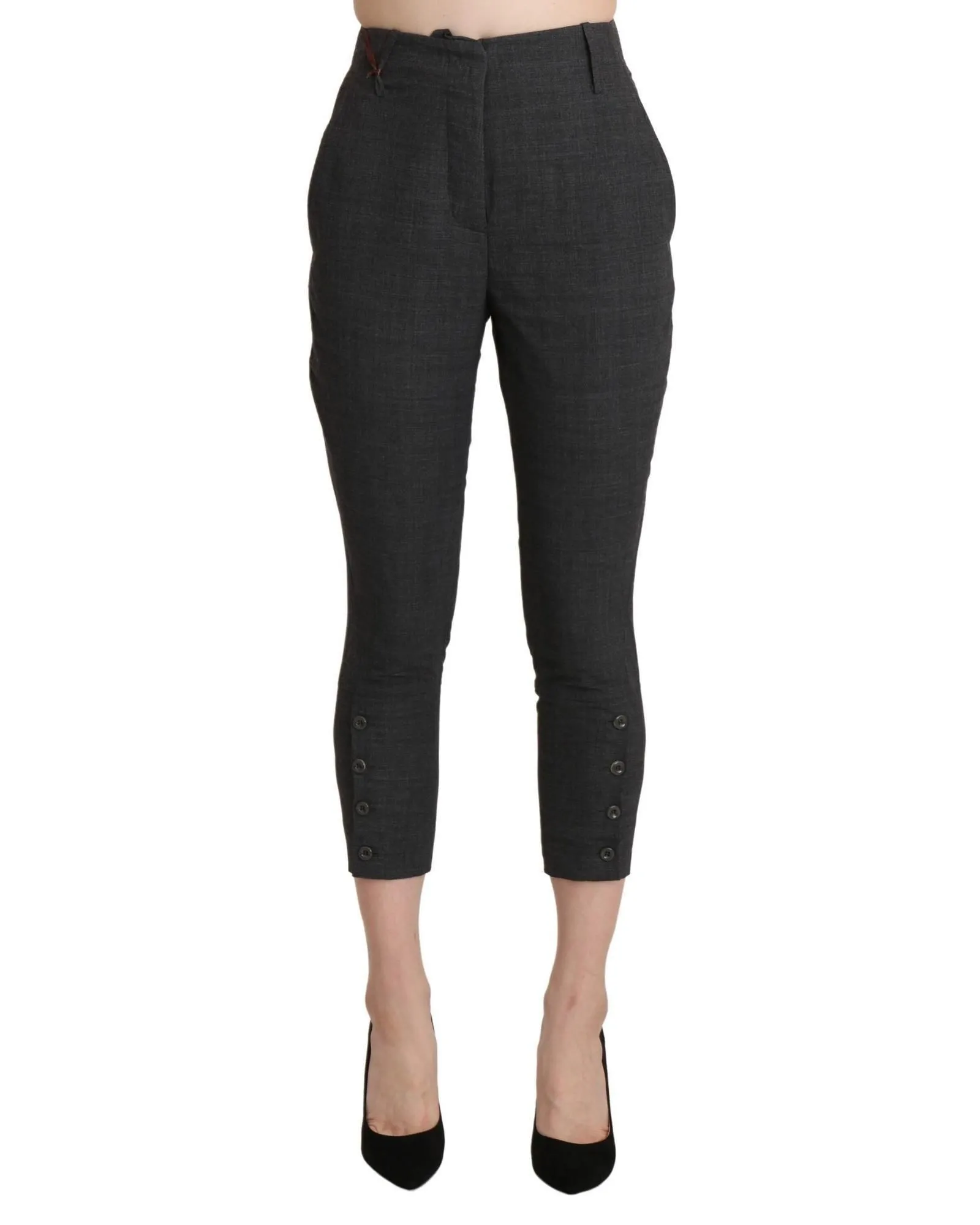 Cropped Pants PAN71137- Black Jeans