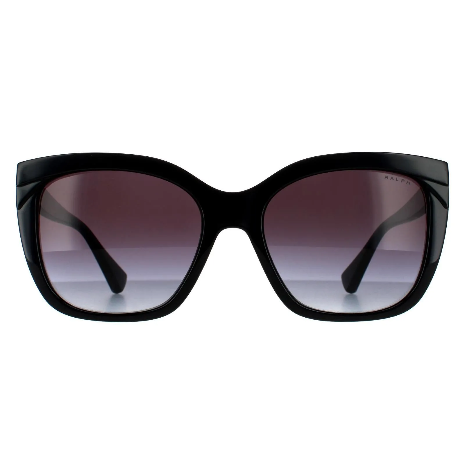 Butterfly Shiny Black Grey Gradient RA5265 Sunglasses