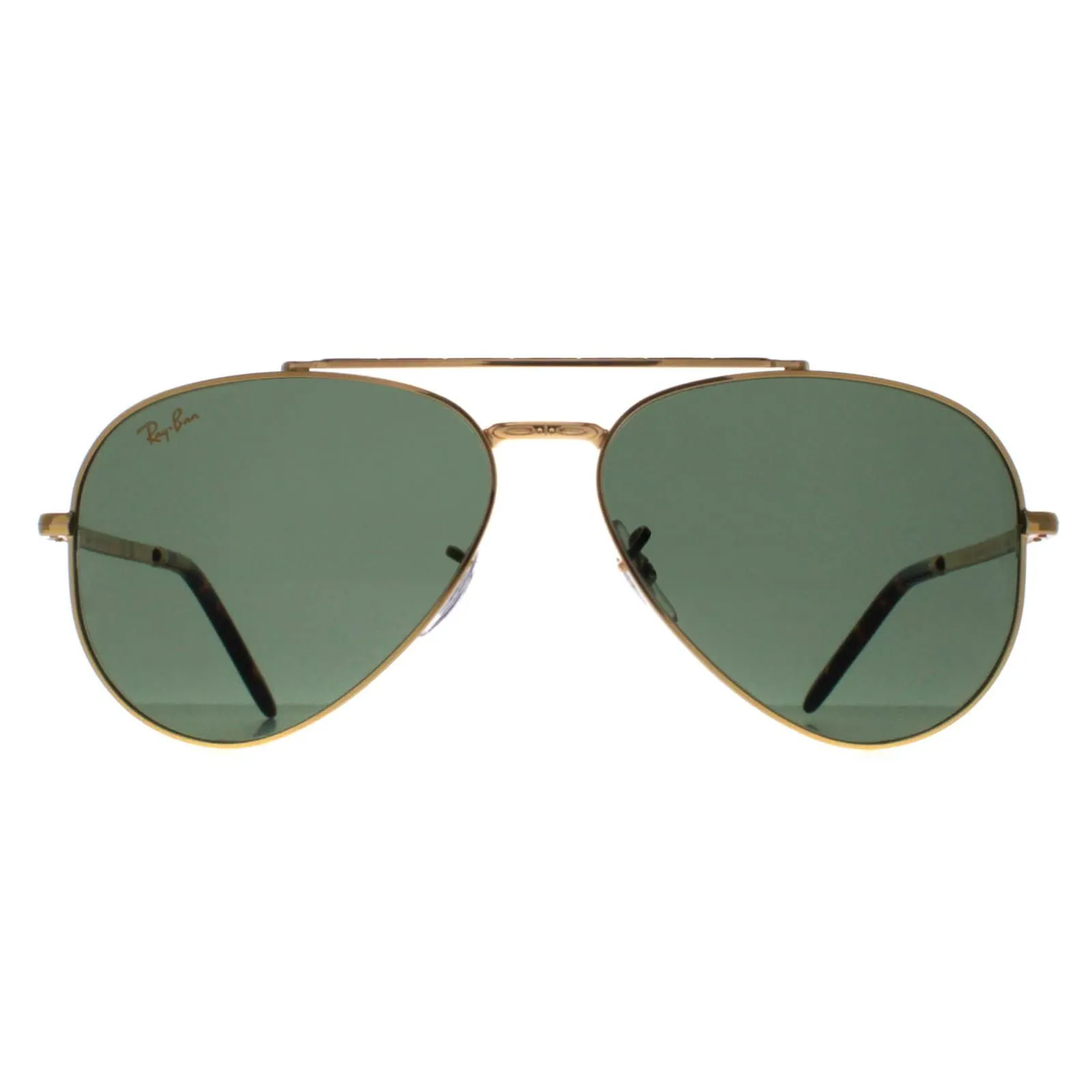 Aviator Polished Gold Green RB3625 New Aviator