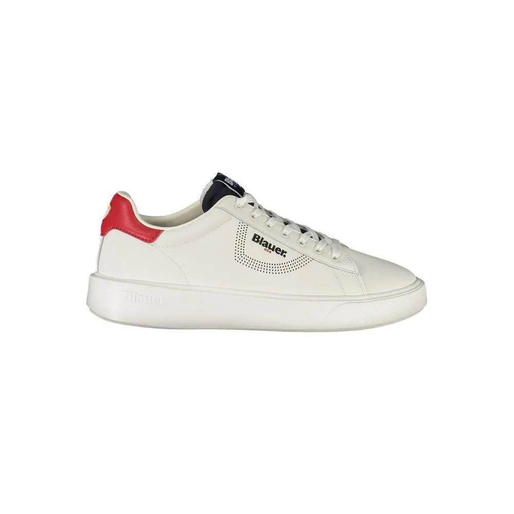 USA Sneaker Leather Casual- White