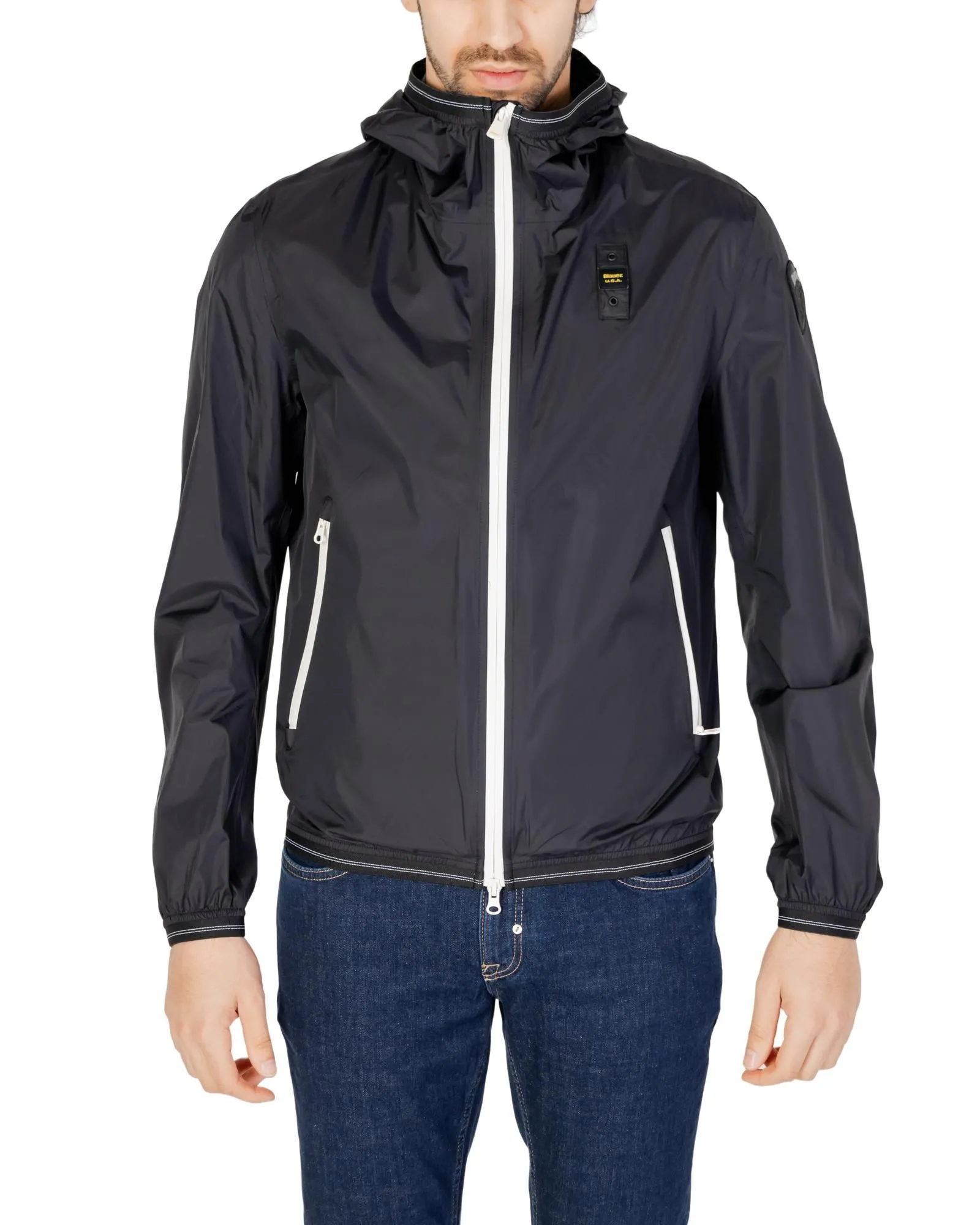 Zip-up Hooded Jacket