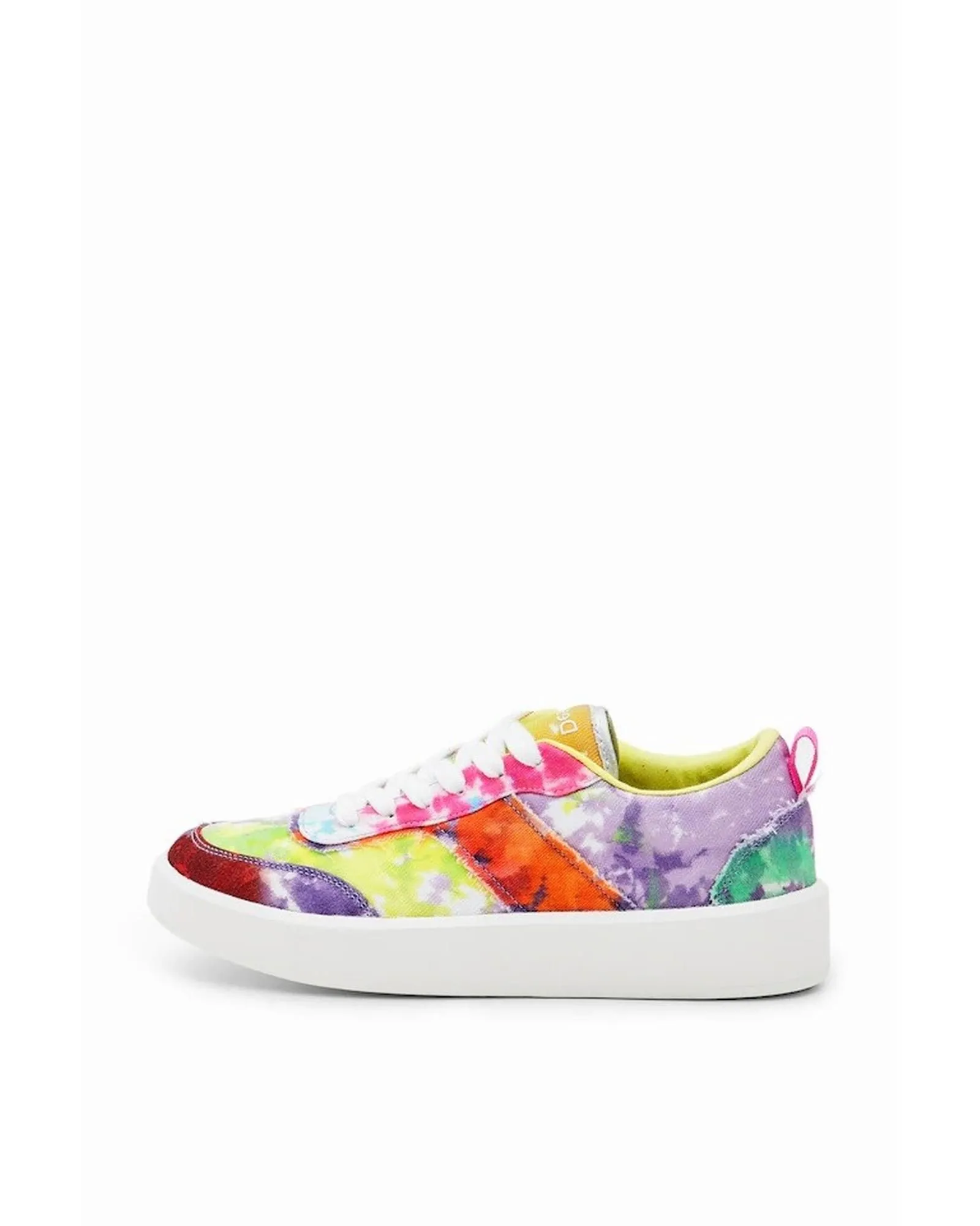 TieDye Rainbow Sneakers Casual LowTops- Multicolor