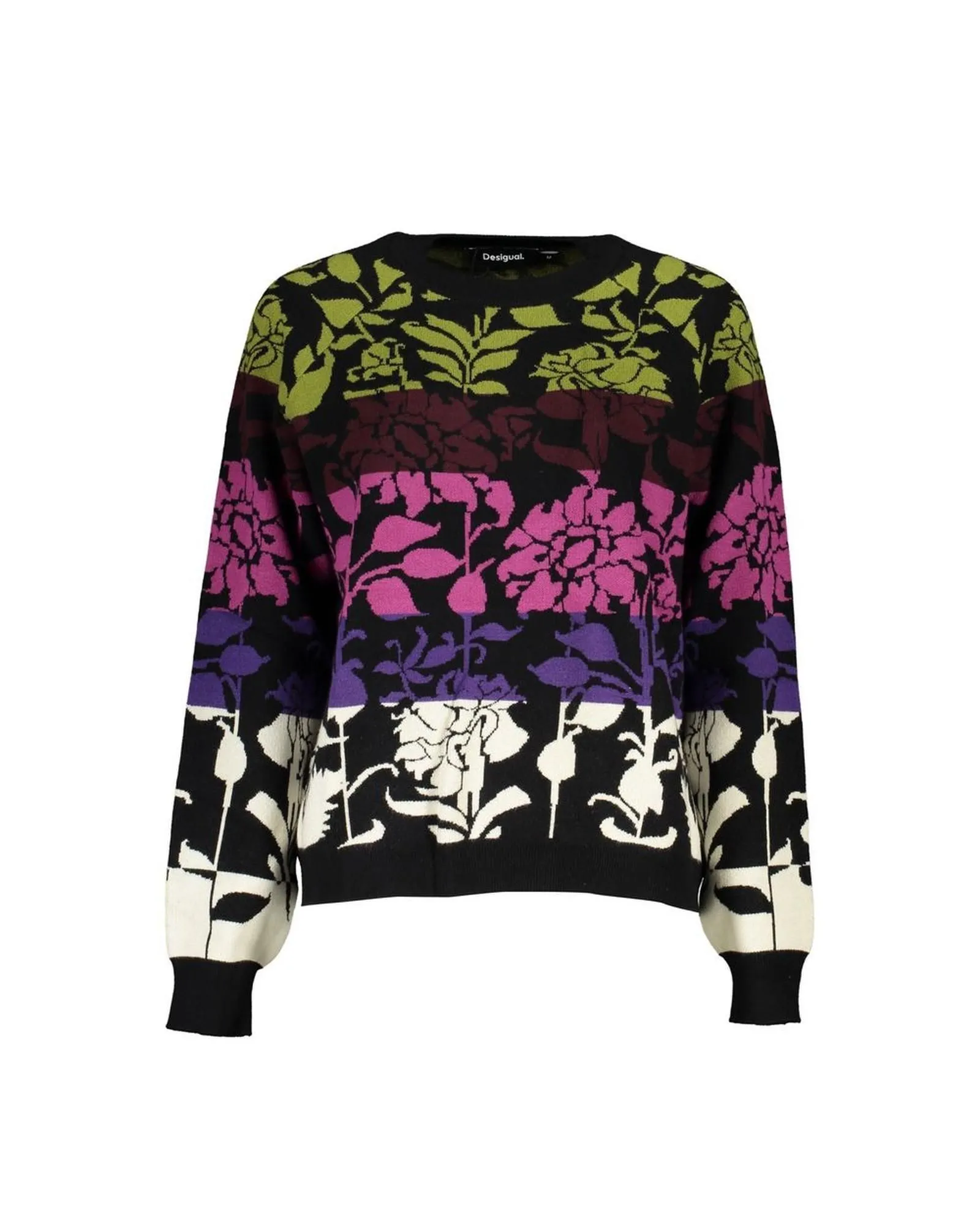 Floral Knit Sweater