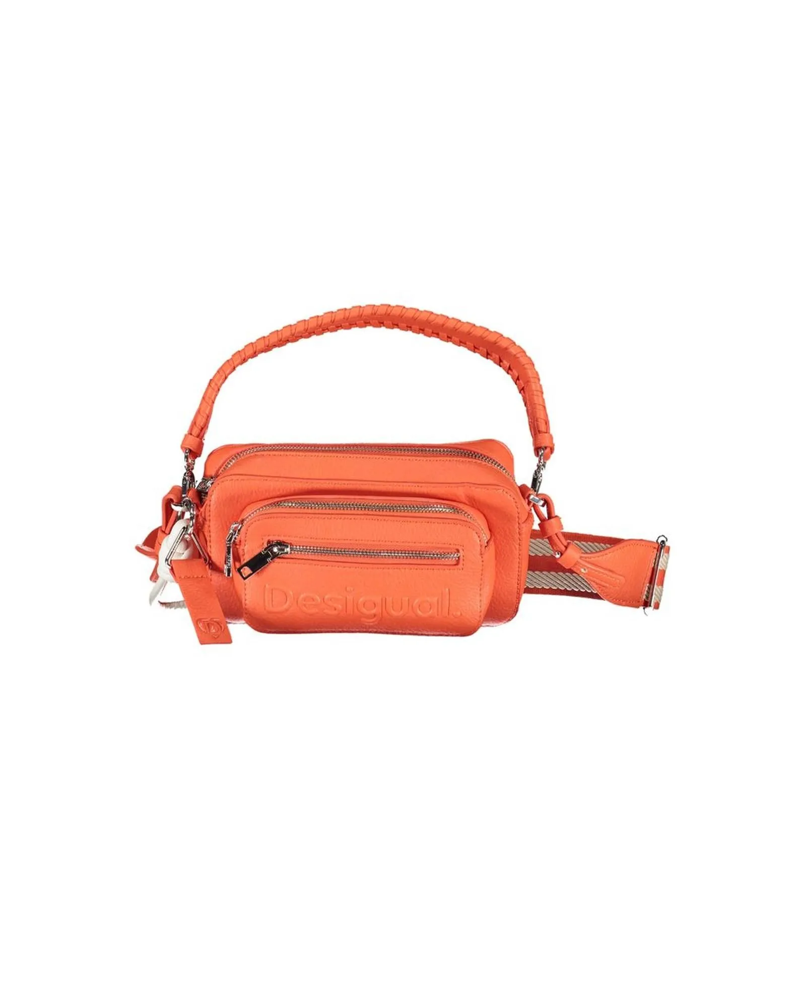 Removable Shoulder Strap Handbag with Multiple Pockets