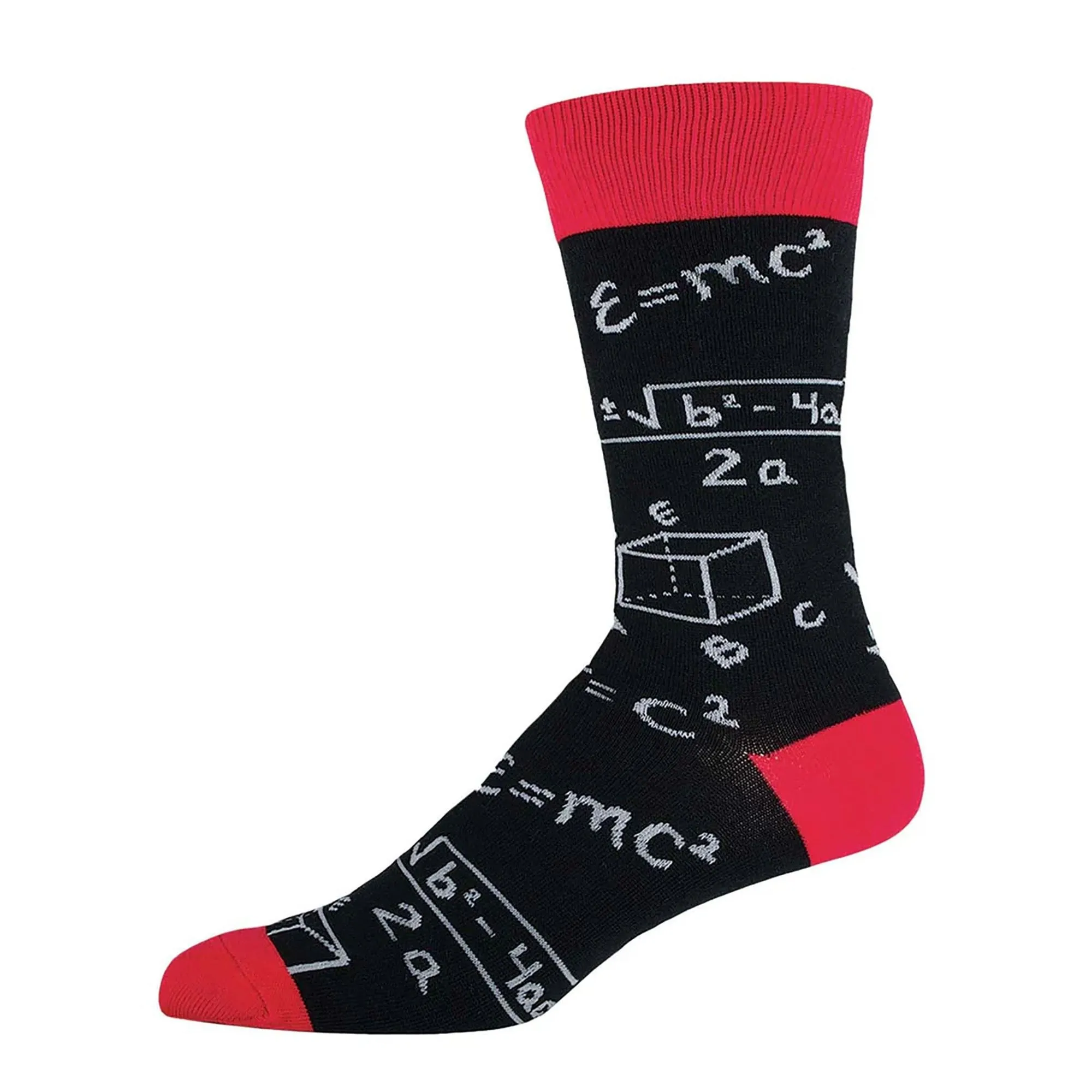 'Math' Algebra Design Socks Quality Cotton Mix Novelty Mathematician Gift