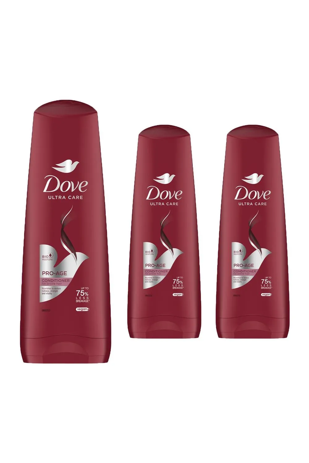 Nourishing 'Conditioner' Pro-Age for Brittle & Damaged Hair 350ml, 3pk