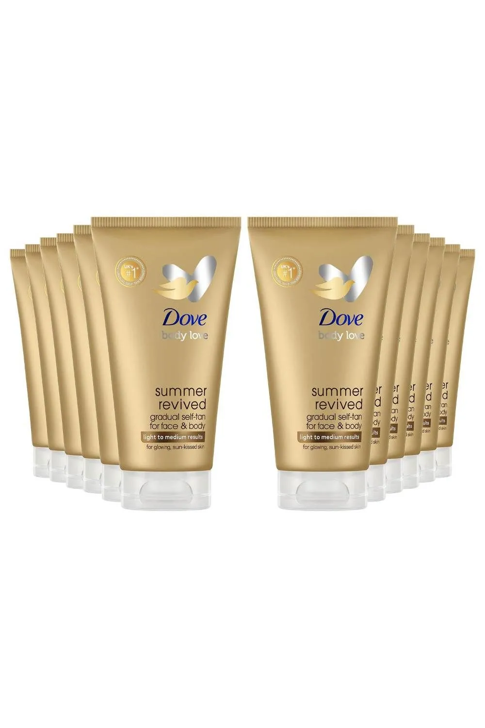 Derma Spa 'Face Cream' Summer Revived Self Tan 12x75ml