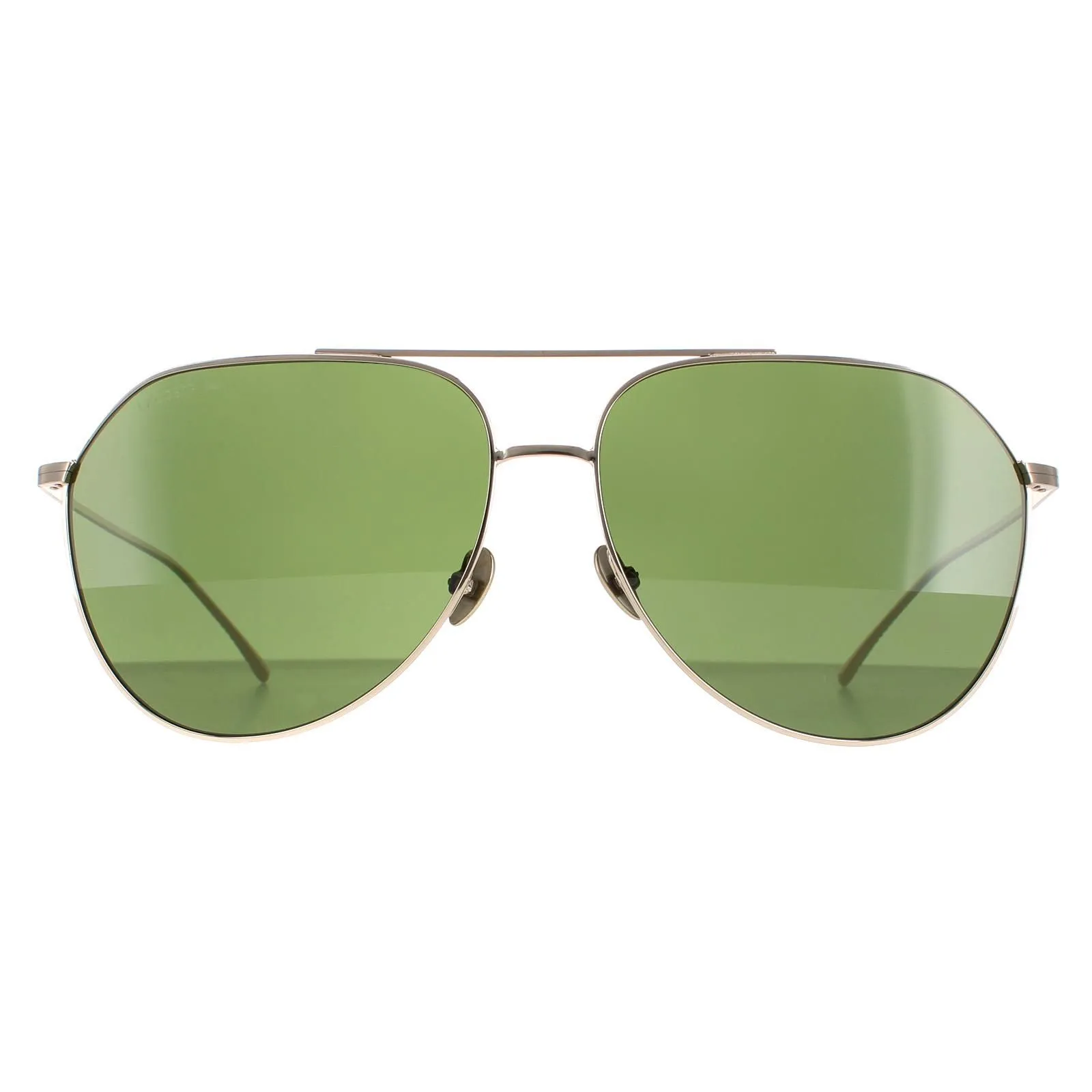 Aviator Shiny Gold Green L209S