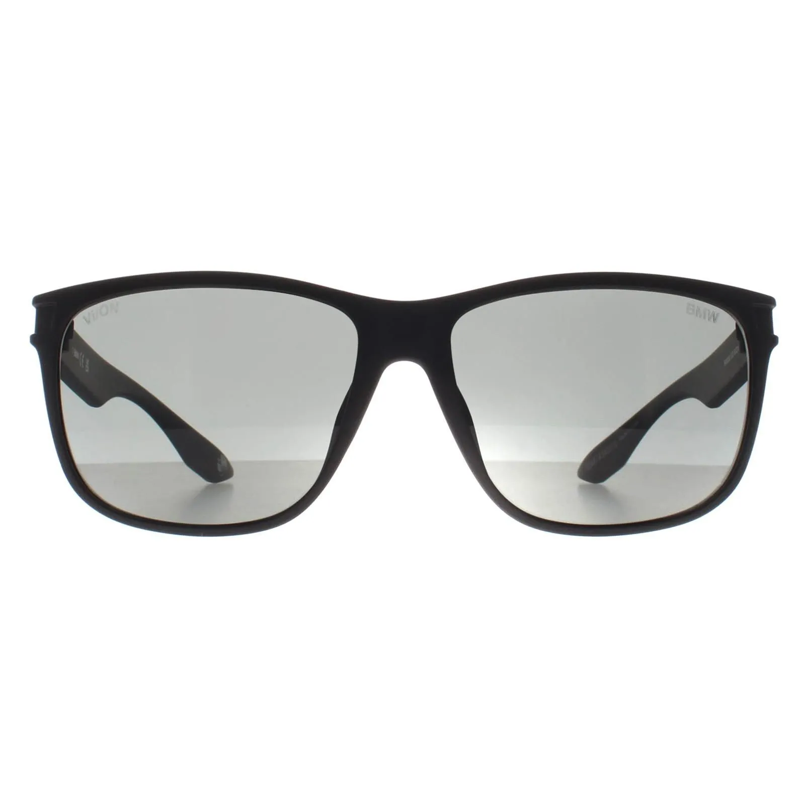 Wrap Matte Black Smoke Polarized BW0003 Sunglasses