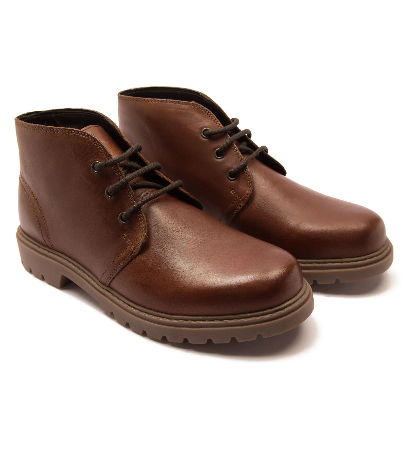 'Amway' Chukka Ankle Leather Lace-up Boots