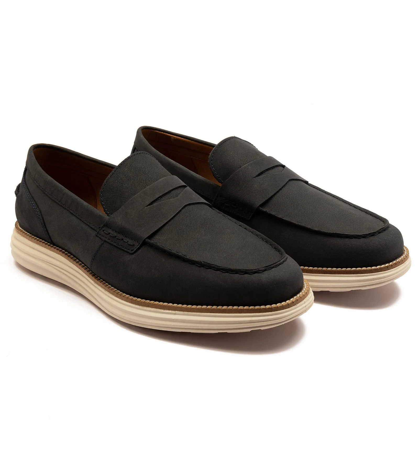 'DIMARCO' Leather Slip-on Casual Loafer Shoes