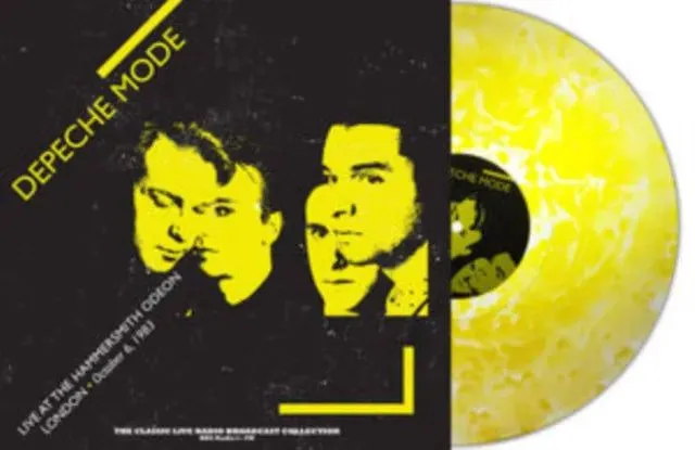 Live At Hammersmith Odeon London October 6, 1983 - Limited Edition Yellow Cloudy Vinyl LP